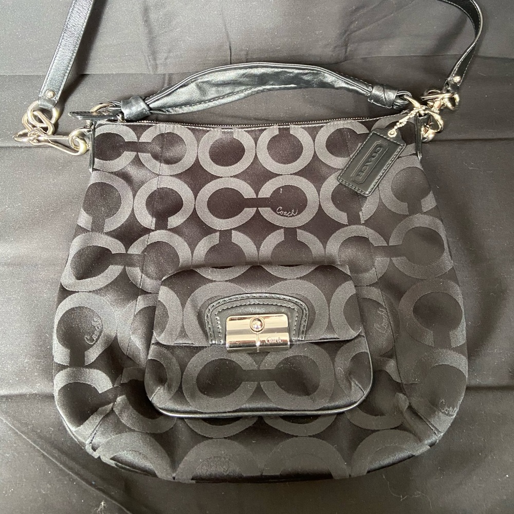 COACH OP ART Crossbody - EUC